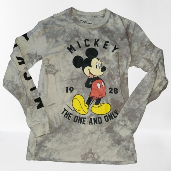 Disney Tops - Disney Mickey Mouse The One and Only Lo g Sleeve Shirt